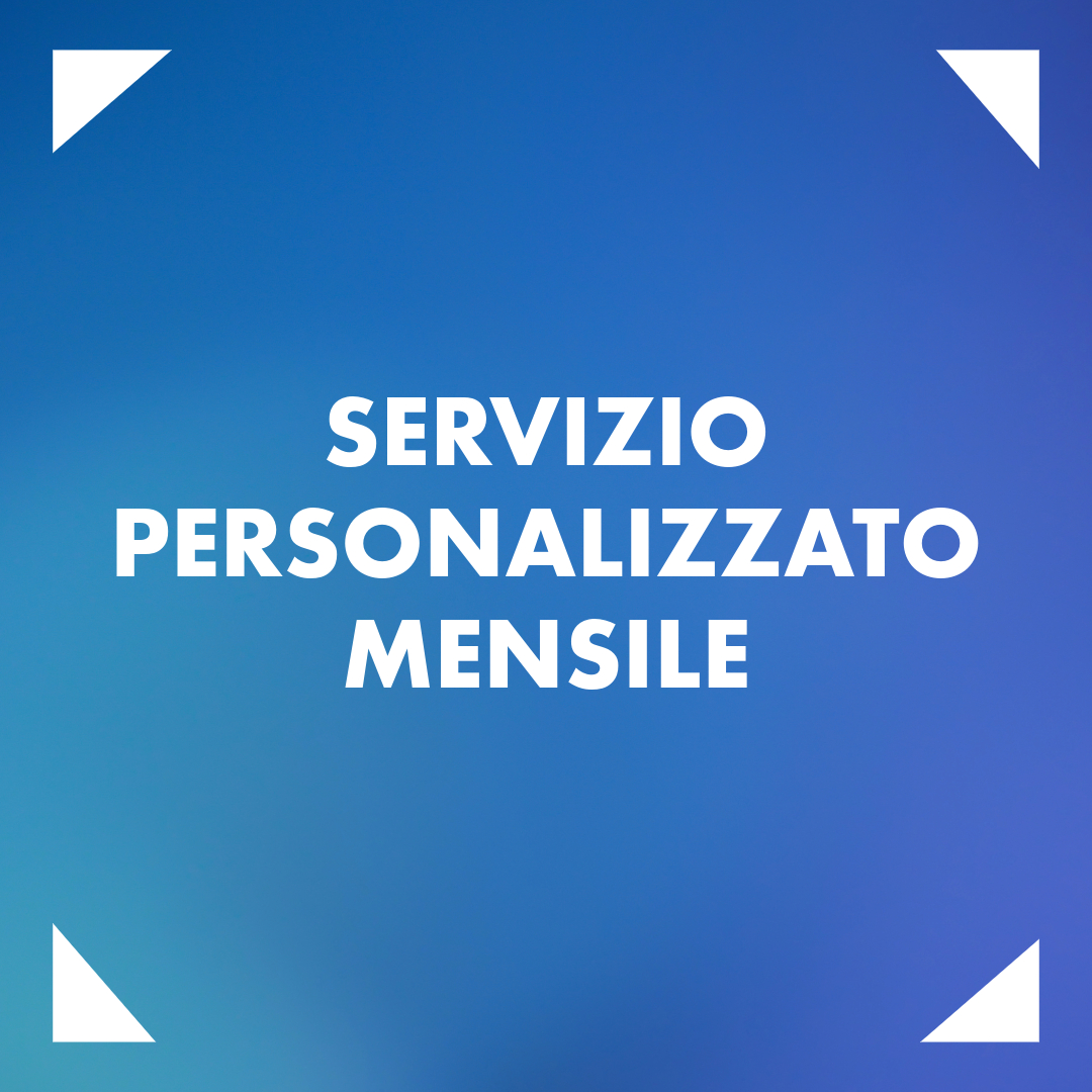 Servizio Personalizzato Mensile - Offerta Sales Specialist 24 mesi