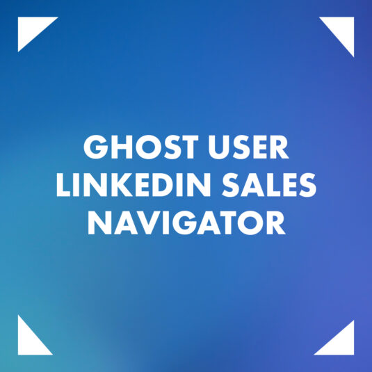 Ghost User per LinkedIn Sales Navigator - Singolo Utente